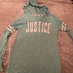 Justice girls hoodie